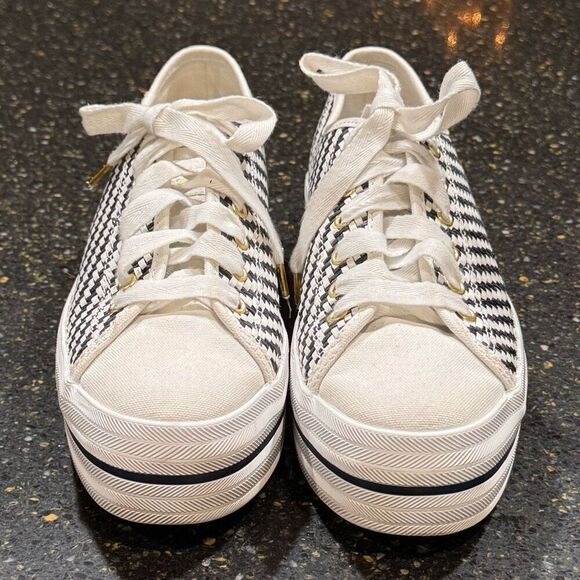 Keds for Kate Spade New York Triple Up Multi Woven Sneaker. Size 9.5. - Picture 2 of 11